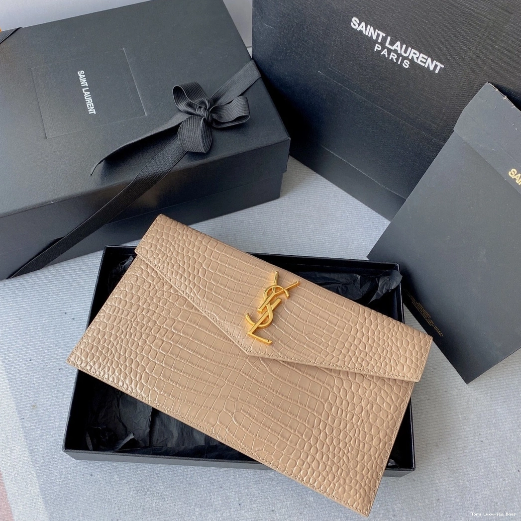 Tony Luxuries UPTOWN POUCH-27*16*2cm YSL 0801